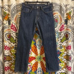 Buffalo David Bitton Driven-X Basic Straight Stretch Jeans Dark Blue (A)